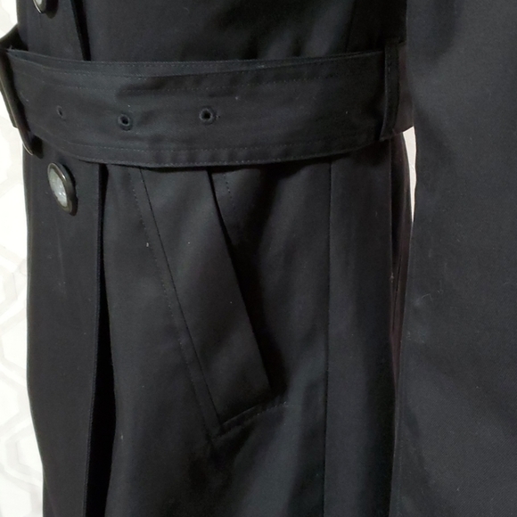 Gorgeous Smart Set black trench coat - Picture 4 of 9